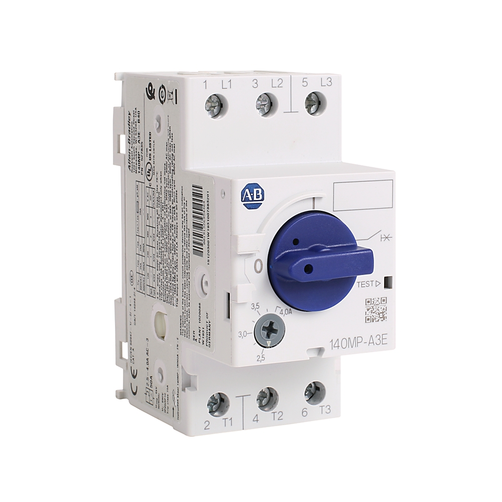 Allen Bradley 2.5 A Bulletin 140MP MPCB Motor Protection Unit, 480/600 V