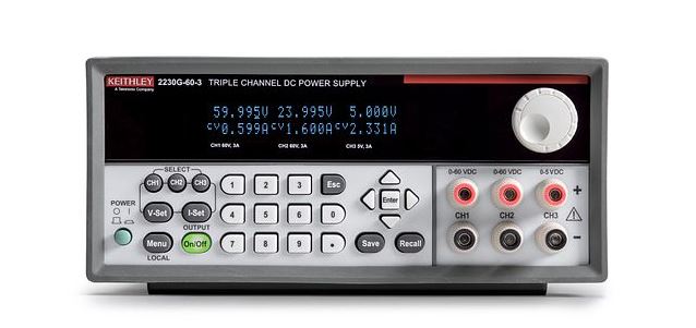 Keithley 2230 Series Bench Power Supply, 0 → 60V, 3A, 2-Output, 375W