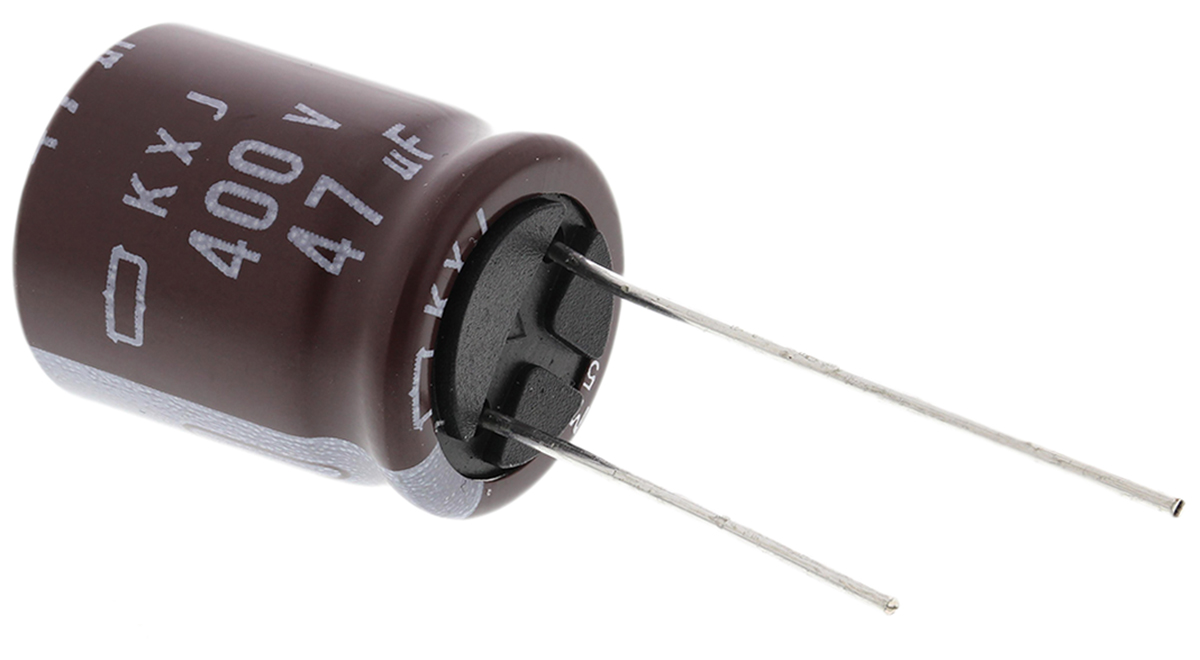 CHEMI-CON 47μF Aluminium Electrolytic Capacitor 400V dc, Radial, Through Hole - EKXJ401ELL470ML20S