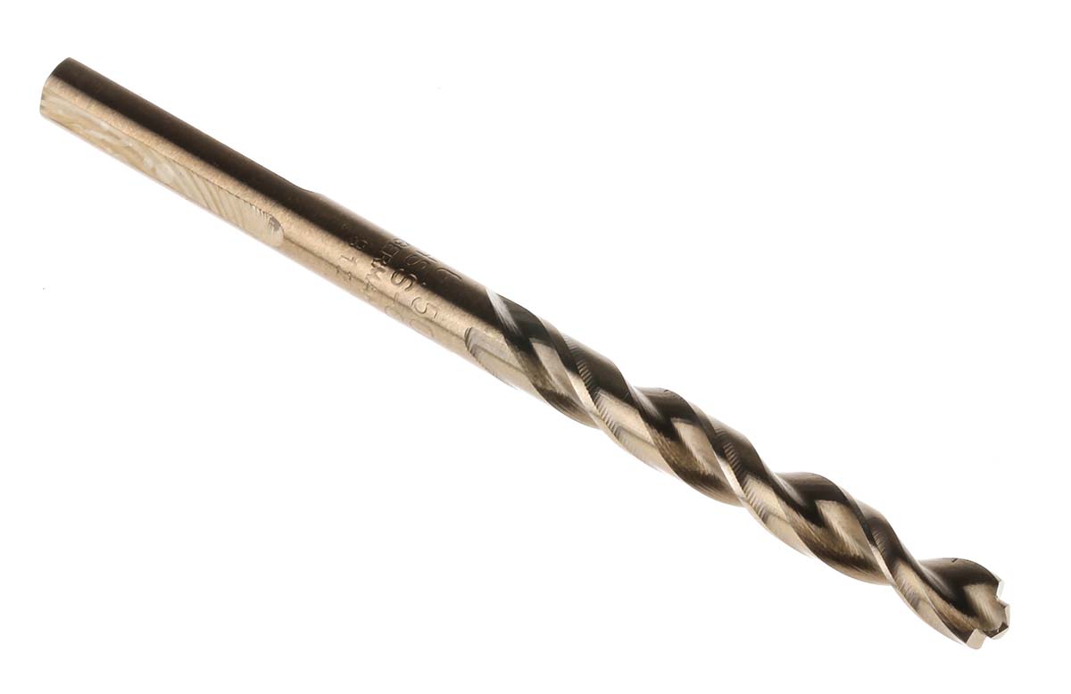DeWALT DT49 Series HSCo Twist Drill Bit, 6.5mm Diameter, 101 mm Overall