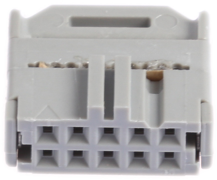 3M 10-Way IDC Connector Socket for Cable Mount, 2-Row
