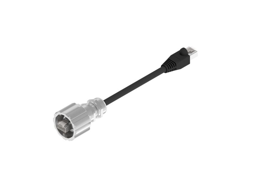 Amphenol CONEC17 -100, 4m Cat5e, Black RJ45 to Male RJ45 Male, STP Shielded, Terminated