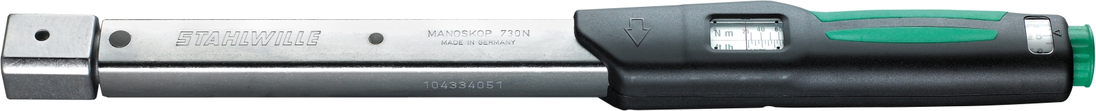 STAHLWILLE 730N Click Torque Wrench, 25 → 130Nm, 28 mm Drive, Hex Drive, 14 x 18mm Insert