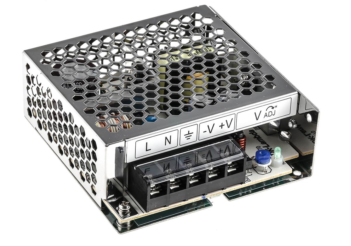 TDK-Lambda Switching Power Supply, LS50-15, 15V dc, 3.4A, 50W, 1 Output, 125 → 373 V dc, 88 → 264 V ac