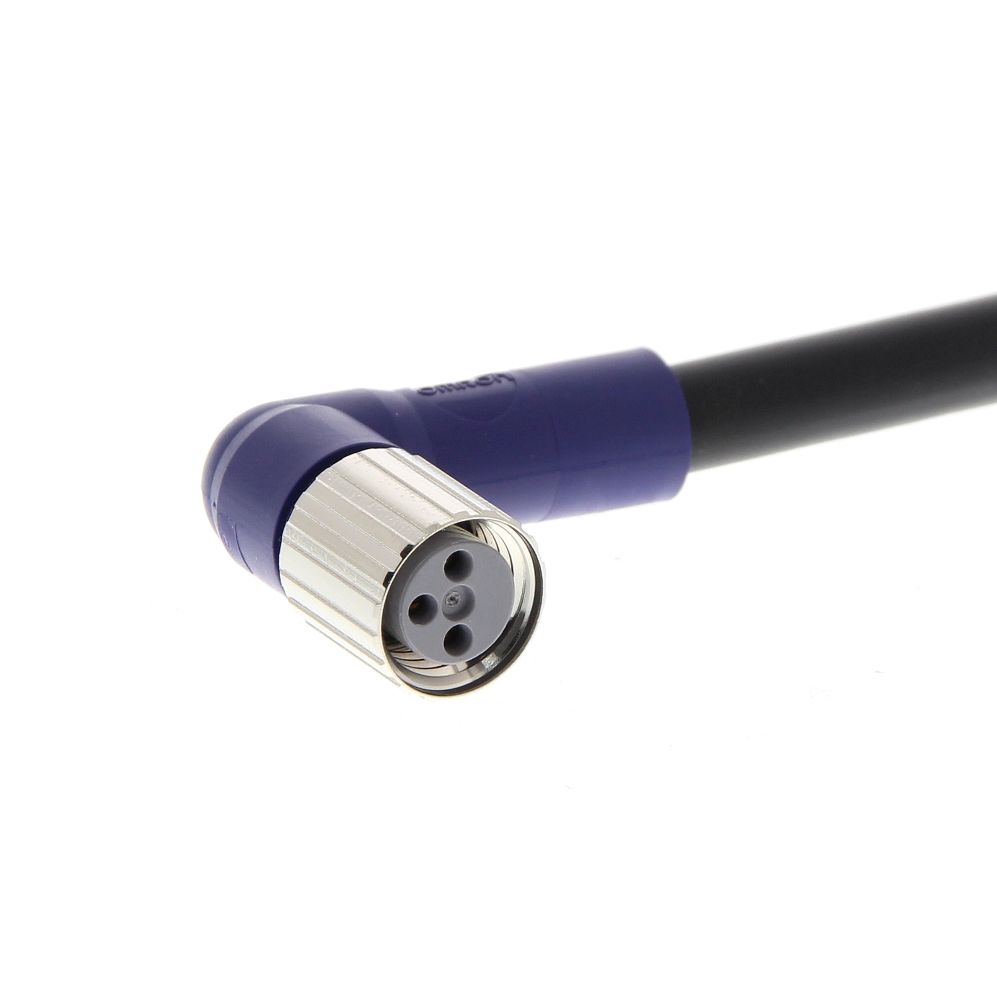 Omron Female 3 way M8 to Free End Sensor Actuator Cable, 2 m
