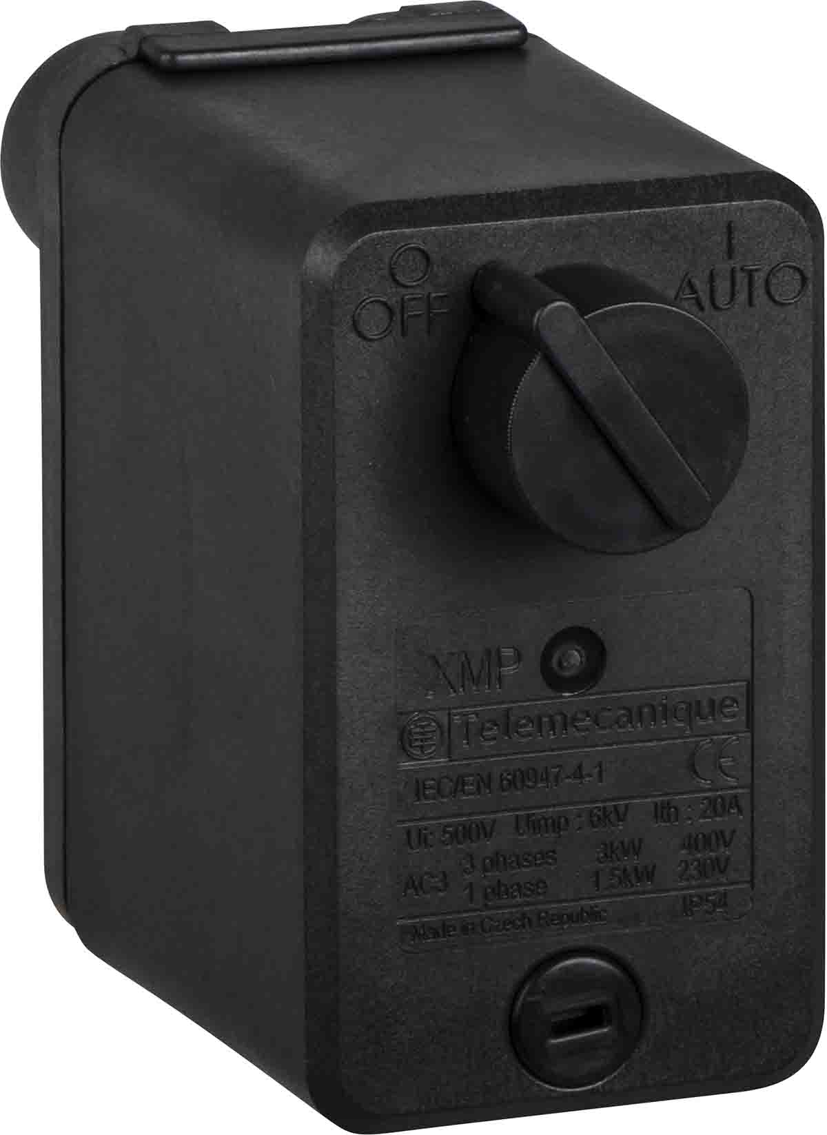 Telemecanique Sensors Pressure Sensor, 1.3bar Min, 12bar Max, 2 NC Output, Differential Reading