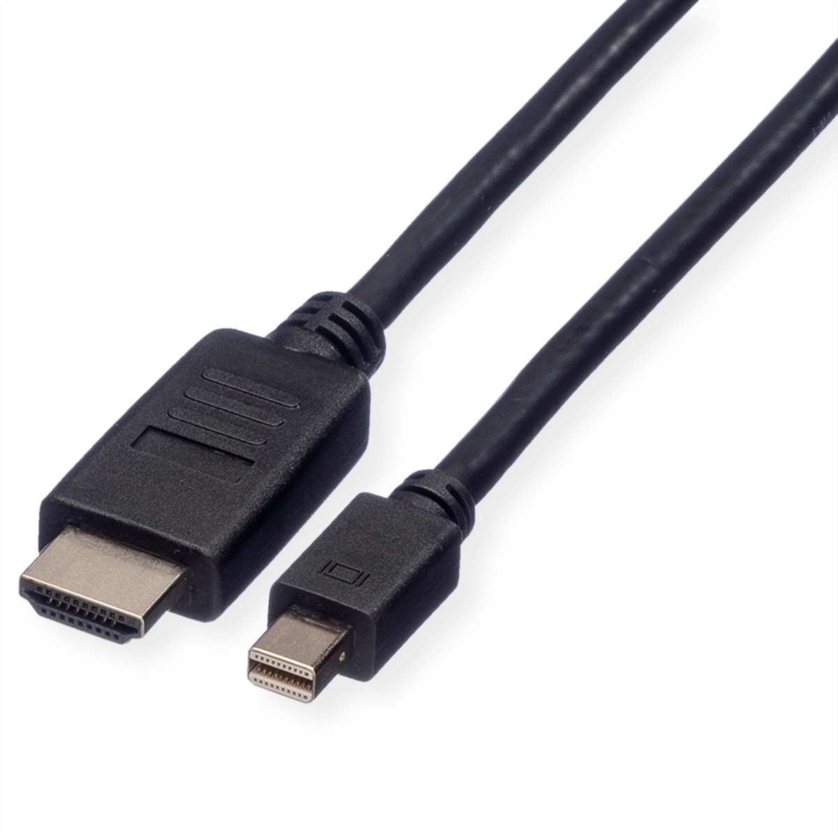 Roline Male DisplayPort to Male HDMI  Cable, 1920 x 1200, 1.5m