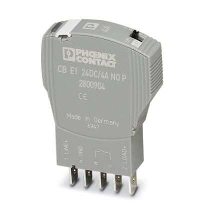 Phoenix Contact CB Electronic Circuit breaker 4A 24V CB E1, On Base Element