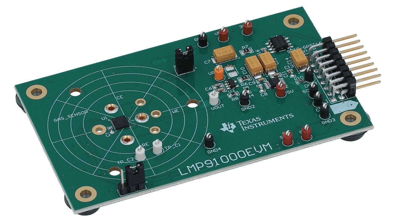 Texas Instruments LMP91000 Evaluation Module Electrochemical Sensor Evaluation Module for LMP91000 Electrochemical