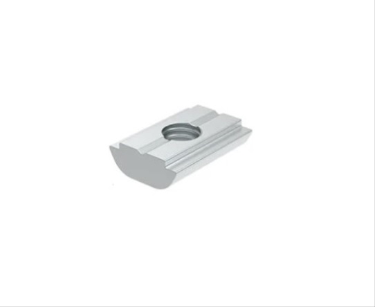RS PRO M6 Sliding Block, Connecting Component, Strut Profile 30 mm, Groove Size 8mm, Round Tube Size M6