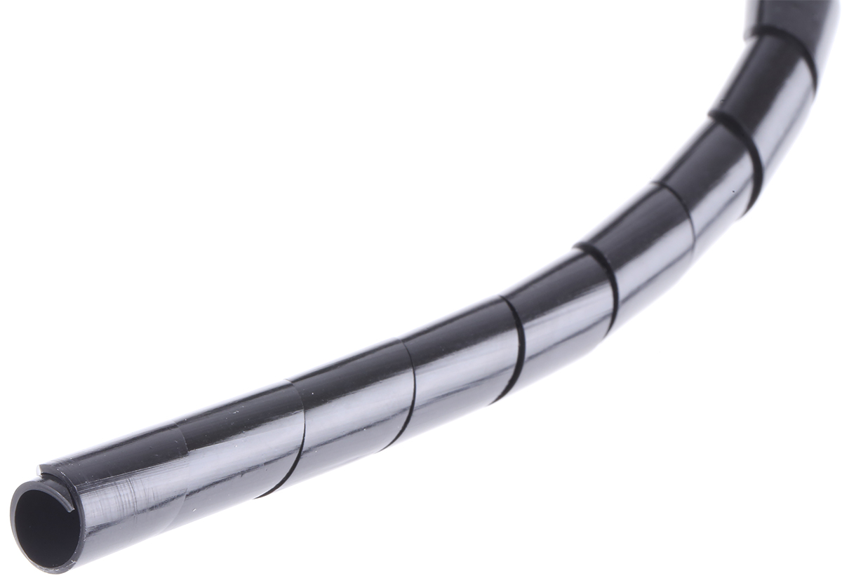Thomas & Betts Spiral Wrap, I.D 4mm, 130mm Polyethylene
