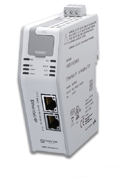 Anybus CP1 ModBus/TCP Adaptor for Use with PLC Systems