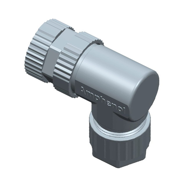 Amphenol Industrial Circular Connector, 5 Contacts, Cable, M12 Connector, Socket, Female, IP67, M Series