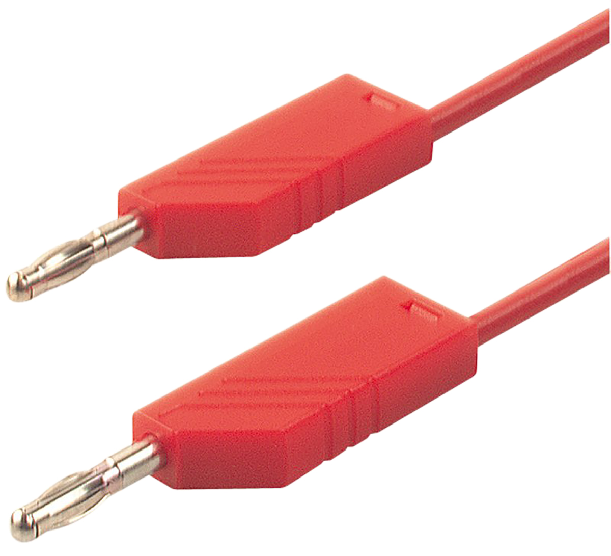 Hirschmann Test & Measurement, 16A, 30 V ac, 60V dc, Red, 250mm Lead Length
