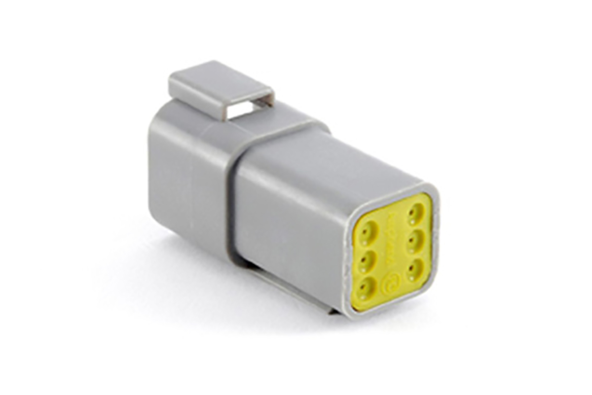 Amphenol, AT Automotive Connector Socket Grey Cable Mount 6 Way, Crimp Termination AT04-6P-RD01