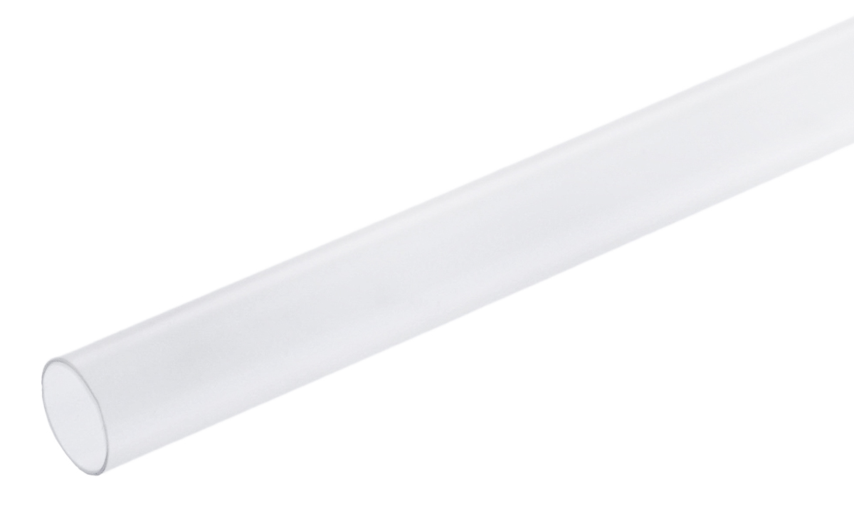 TE Connectivity Heat Shrink Tubing, Clear 6.4mm Sleeve Dia. x 1.2m Length 2:1 Ratio, RNF-100 Series