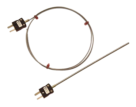 RS PRO SYSCAL Type T Mineral Insulated Thermocouple 1000mm Length, 1.5mm Diameter, -100°C → +400°C