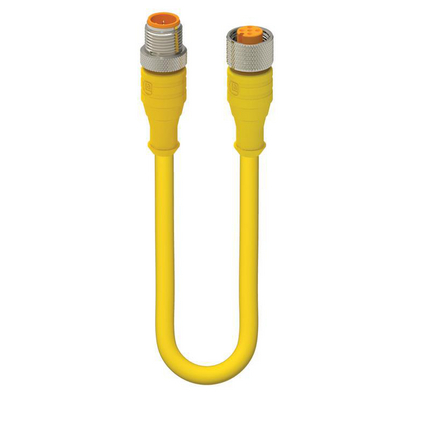 Lumberg Automation Male 5 way M12 to Female 5 way M12 Actuator/Sensor Cable, 3 m