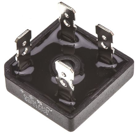 Vishay Bridge Rectifier, 25A, 100V, 4-Pin