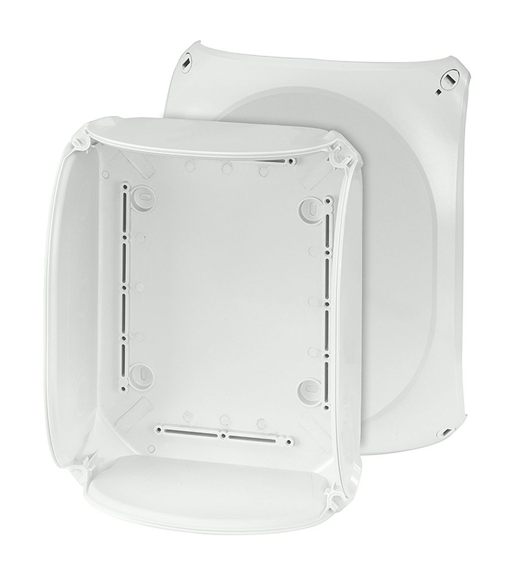 HENSEL Grey Polycarbonate Junction Box, IP66, IP67, 205 x 112 x 255mm