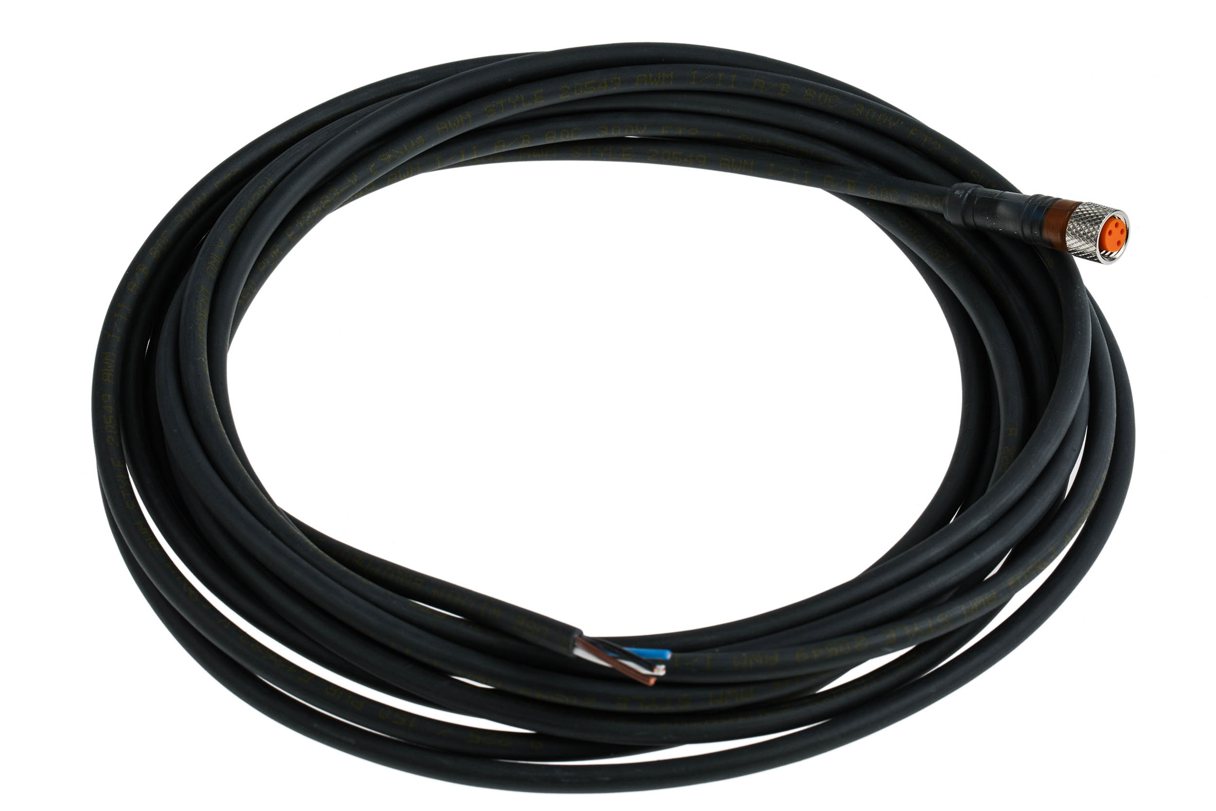 Lumberg Automation Female 4 way M8 to Free End Sensor Actuator Cable