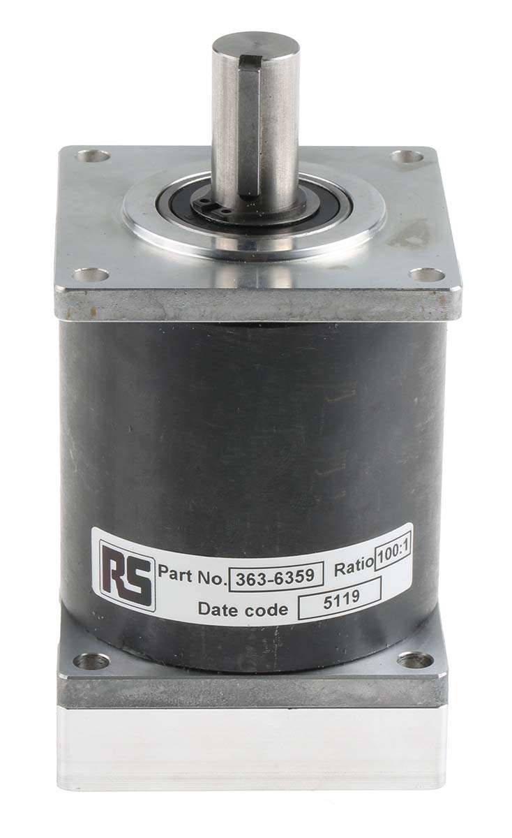 McLennan Servo Supplies Planetary Gearbox, 100:1 Gear Ratio, 24 Nm Maximum Torque