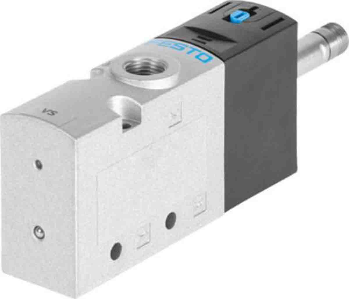 Festo 3/2 Closed, Monostable Solenoid Valve - Electrical G 1/8 VUVS Series, 575255