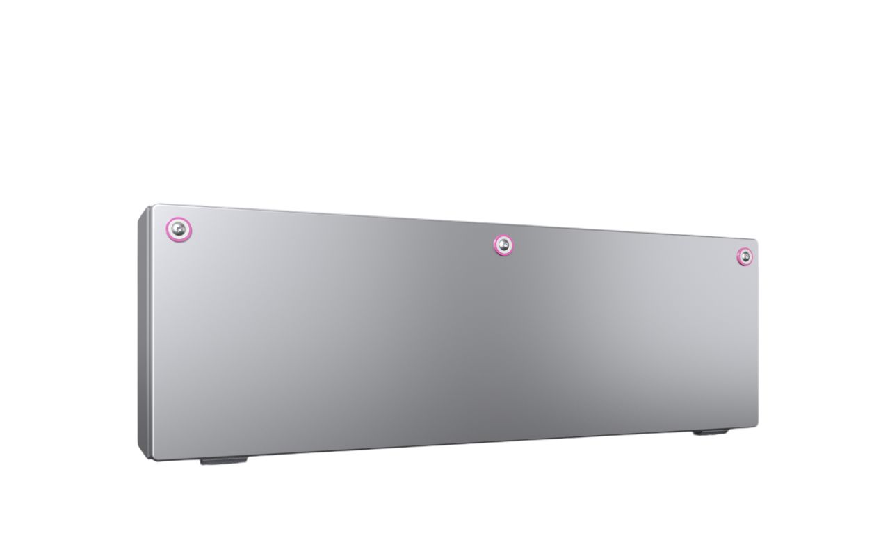 Rittal KX Series Stainless Steel Enclosure, IP66, 200 mm x 600 mm x 120mm