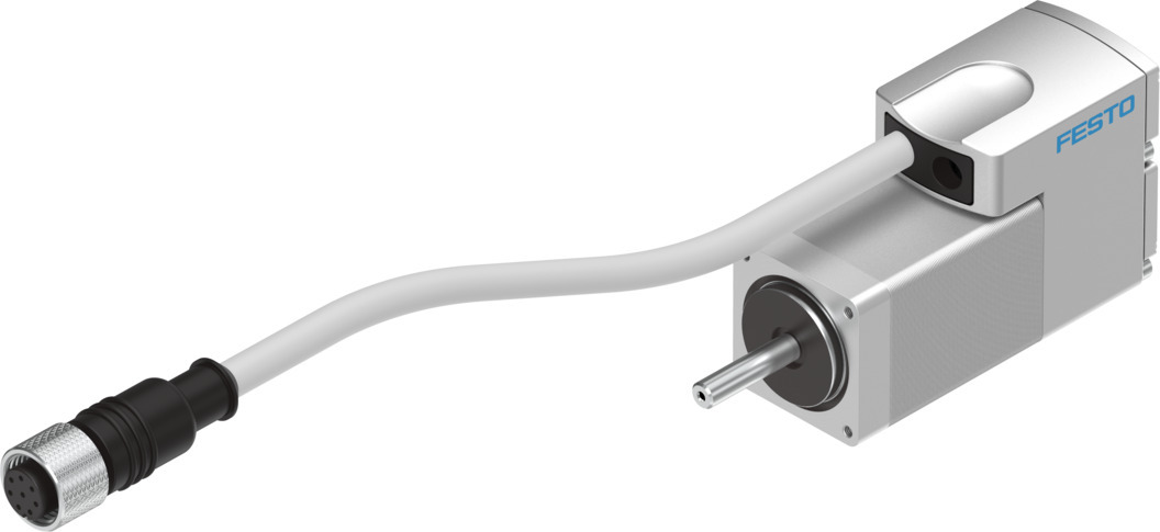 Festo EMMS-ST Series Hybrid Stepper Motor, 0.09Nm Torque, 48 V, 1.8°, 5mm Shaft