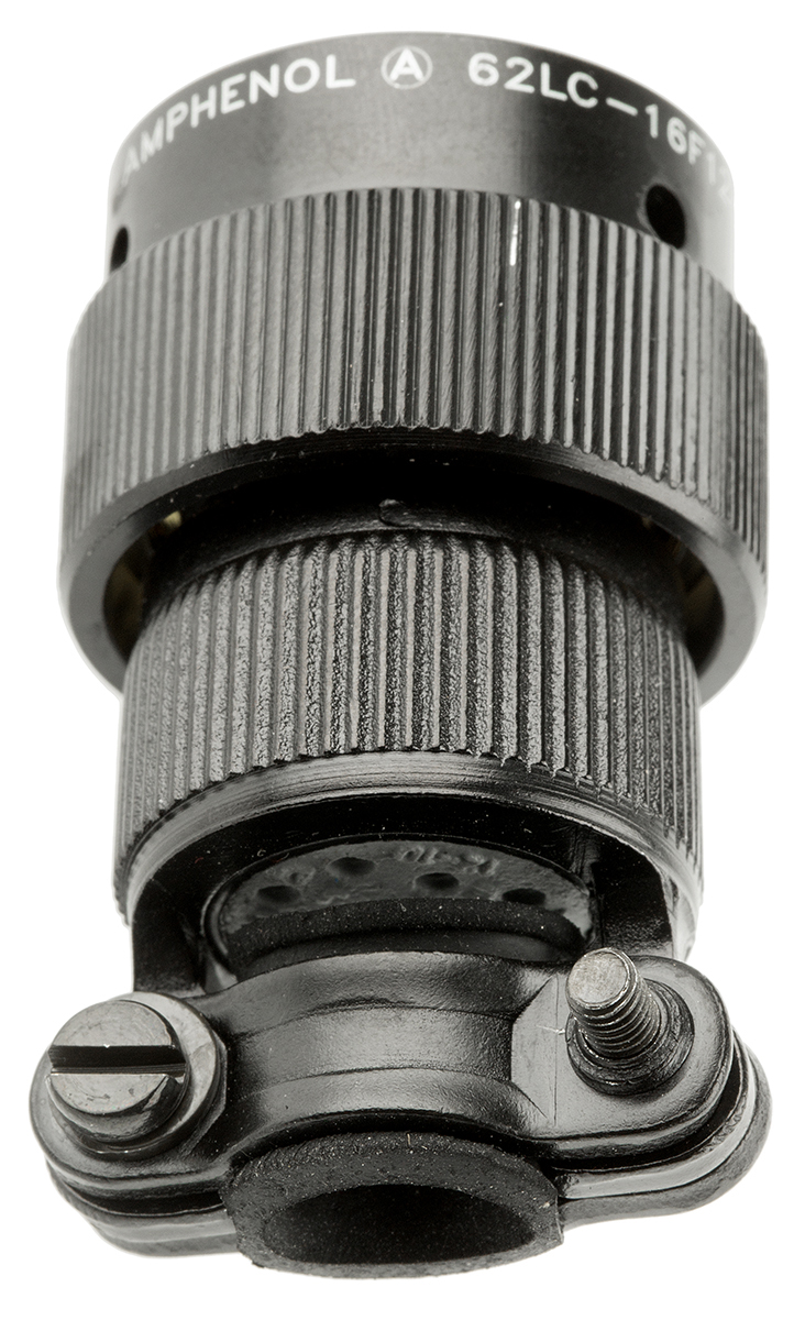 Amphenol Limited, 62LC, Copper 10 Way Cable Mount MIL Spec Circular Connector, Socket Contacts,Shell Size 12, Bayonet