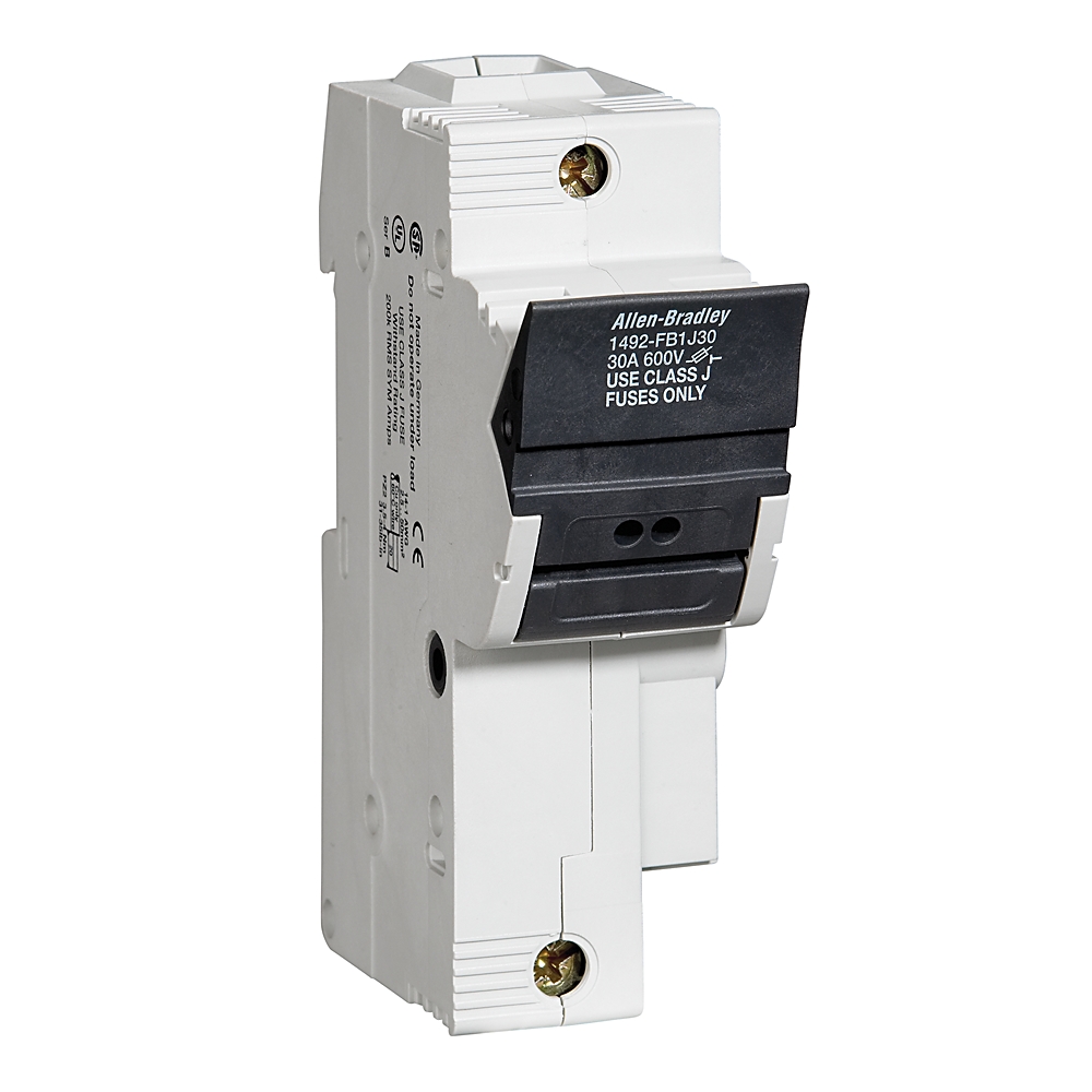 Allen Bradley 30A Rail Mount Fuse Holder for Class CC Fuse, 3P