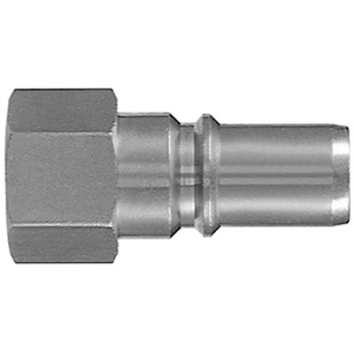 SMC Stainless Steel Female Coupler Nipple, 1/8 in Female 10mm Female Thread