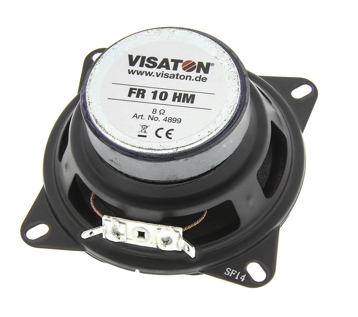Visaton 116.5mm dia 20W nom Full Range Speaker Driver, 8Ω, 95 Hz → 22 kHz