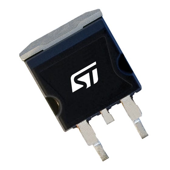 STMicroelectronics MDmesh K5 Type N-Channel MOSFET, 1.5 A, 1200 V Enhancement, 3-Pin H2PAK-2 STH2N120K5-2AG