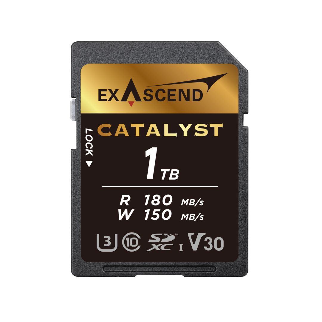 Exascend 1 TB SDXC SD Card, Class 10, UHS-1 (U3), V30