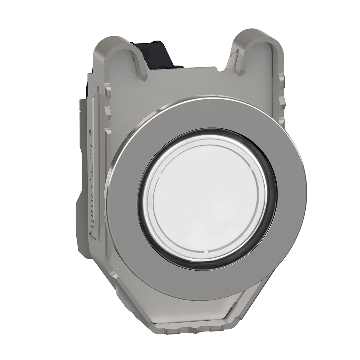 Schneider Electric, Harmony, Flush Mount White Universal LED Pilot Light, 30mm Cutout, Round, 195 → 264V ac