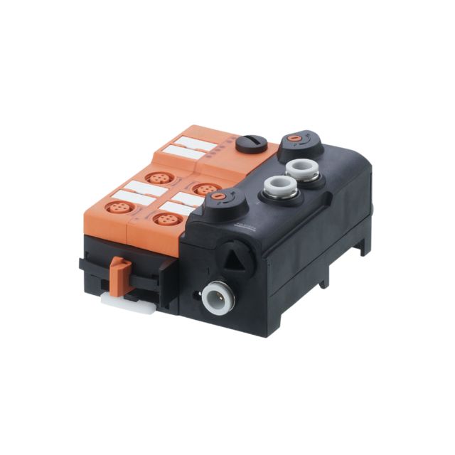 ifm electronic I/O module, M12, 4 port