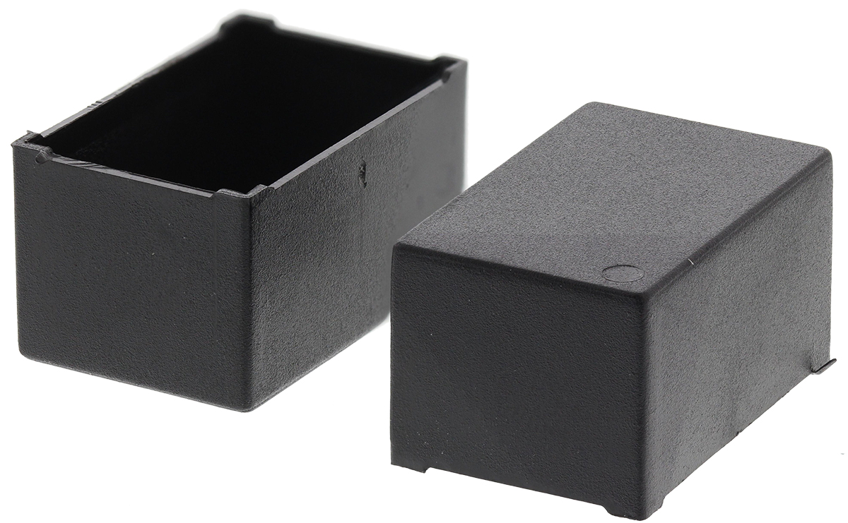 CAMDENBOSS Black ABS Potting Box, 22 x 14 x 9mm