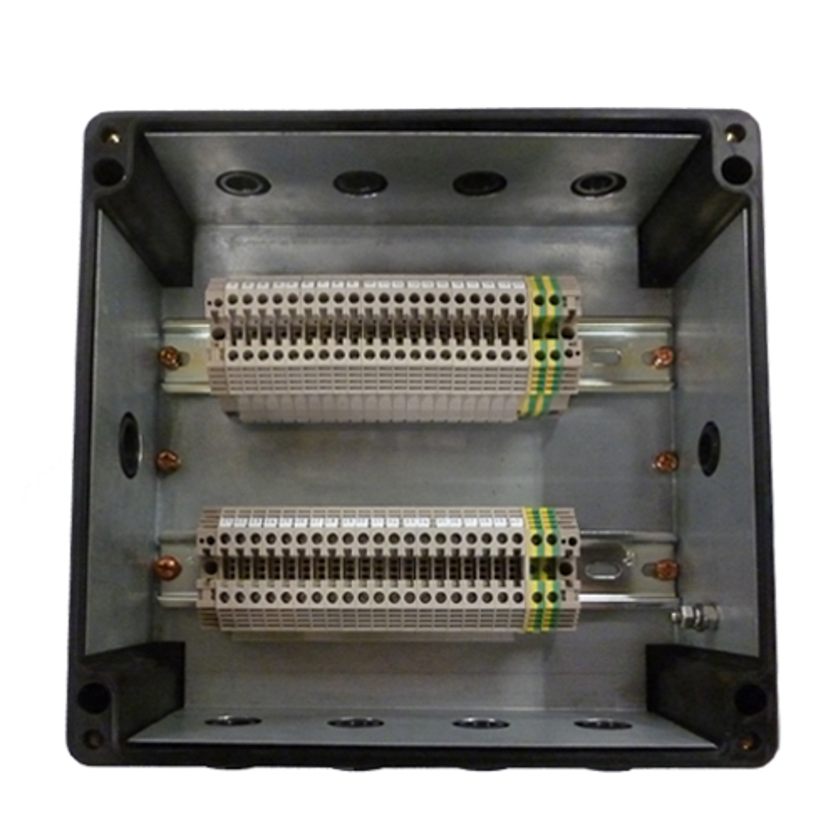 CE-TEK CEP Series Black Polyester Junction Box, IP66, IECEx, 250 x 120 x 255mm