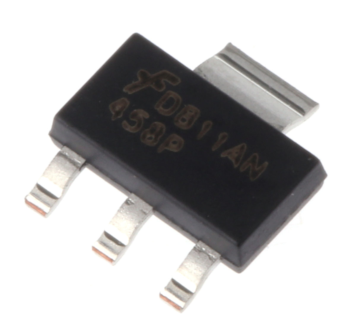 onsemi PowerTrench Type P-Channel MOSFET, 3.4 A, 30 V Enhancement, 4-Pin SOT-223 FDT458P