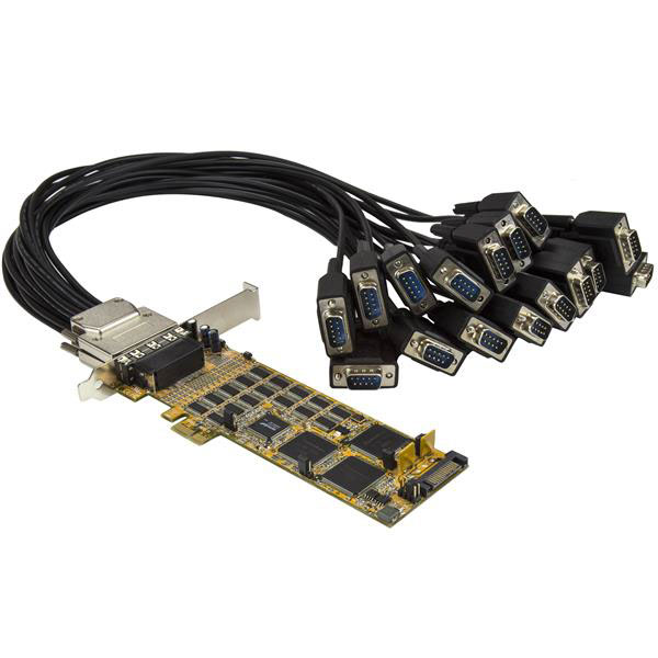 StarTech.com 16 Port PCIe RS232 Serial Card