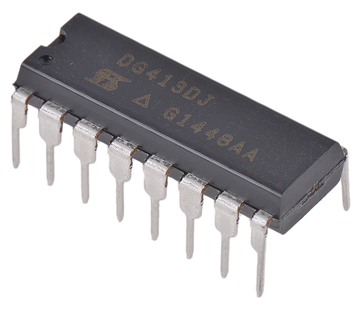 Vishay DG413DJ-E3 Analogue Switch Quad SPST 15 V, 18 V, 24 V, 28 V, 16-Pin PDIP