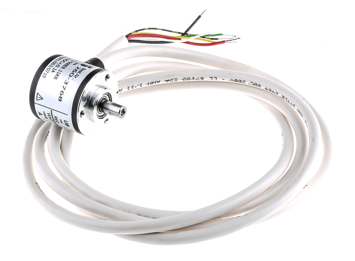Hengstler RI32 Series Incremental Incremental Encoder, 500 ppr, Push Pull Signal, Solid Type, 6mm Shaft