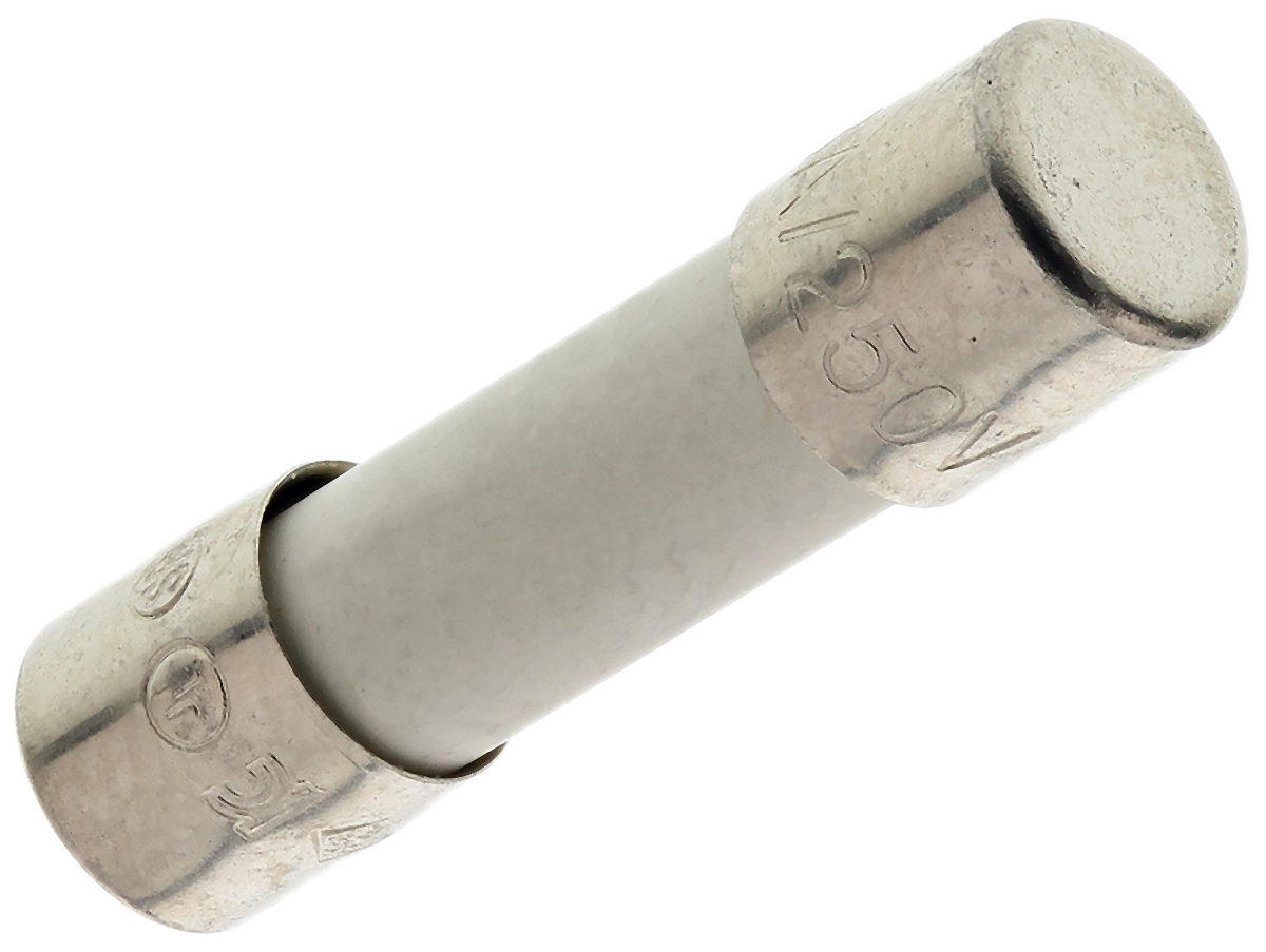 Littelfuse 6.3A M Ceramic Cartridge Fuse, 5 x 20mm
