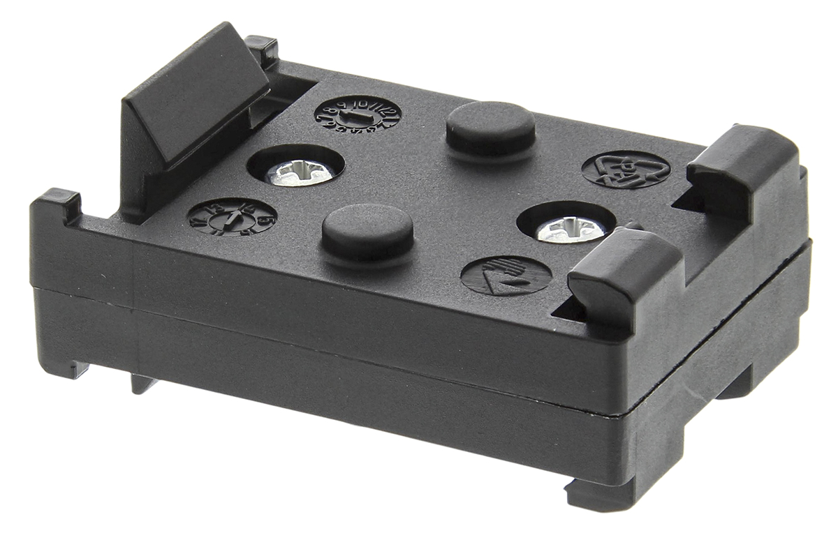Bopla ABS DIN Rail Holder for Use with Bocard Enclosure, 30 x 5 x 43.5mm
