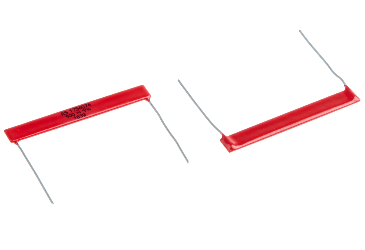 RS PRO 500MΩ Thick Film Resistor 4W 5%