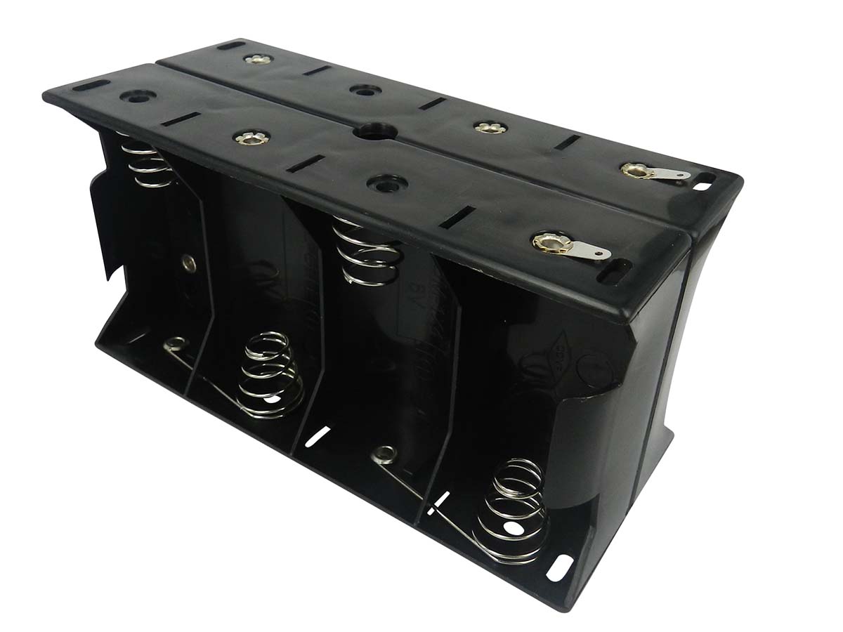 RS PRO D Battery Holder, Solder Tag Contact