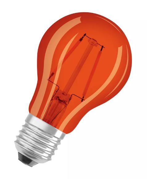 Osram ST E27 LED GLS Bulb 2.5 W(15W), 1500K, Orange, Bulb shape