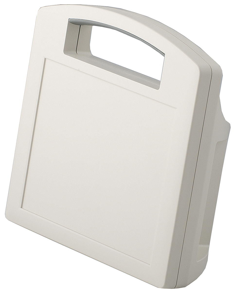 OKW CARRYTEC Series White ABS Handheld Enclosure, IP54, 222 x 80 x 205mm