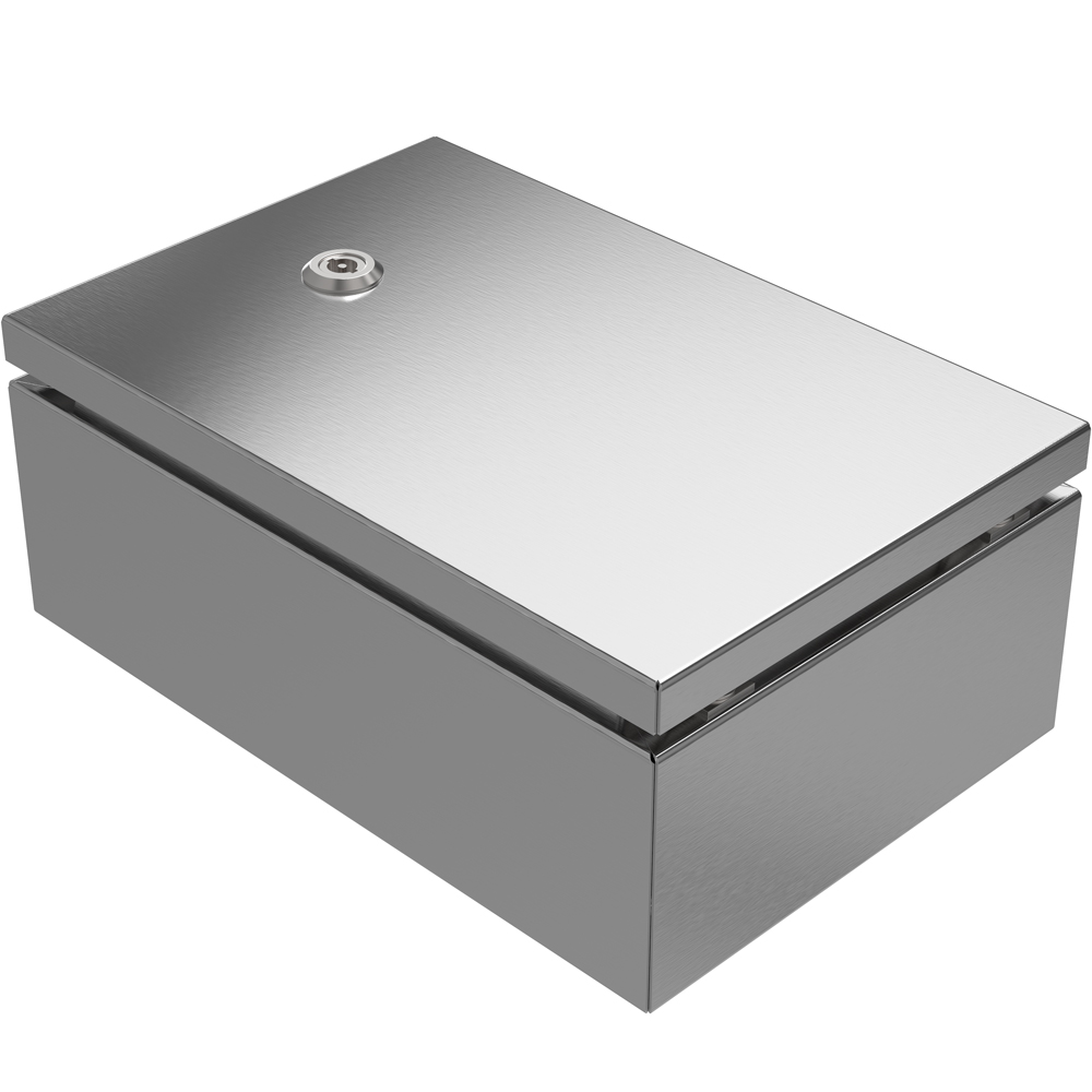 RS PRO 304 Stainless Steel Wall Box, 200 mm x 300 mm